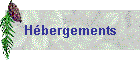 Hébergements